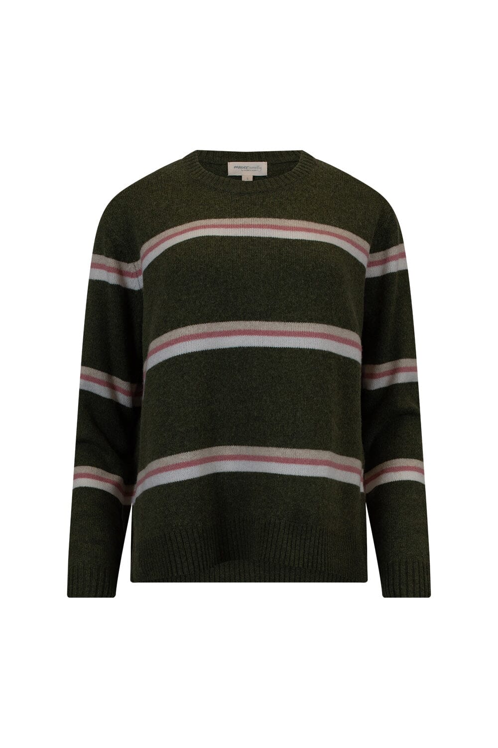 Compass Stripe Sweater Grass