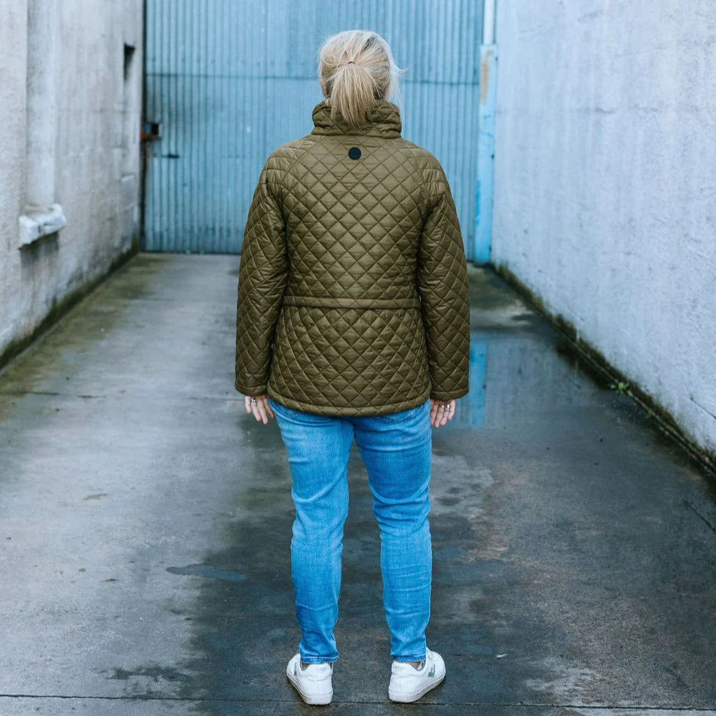 MELISSA QUILT JACKET LODEN