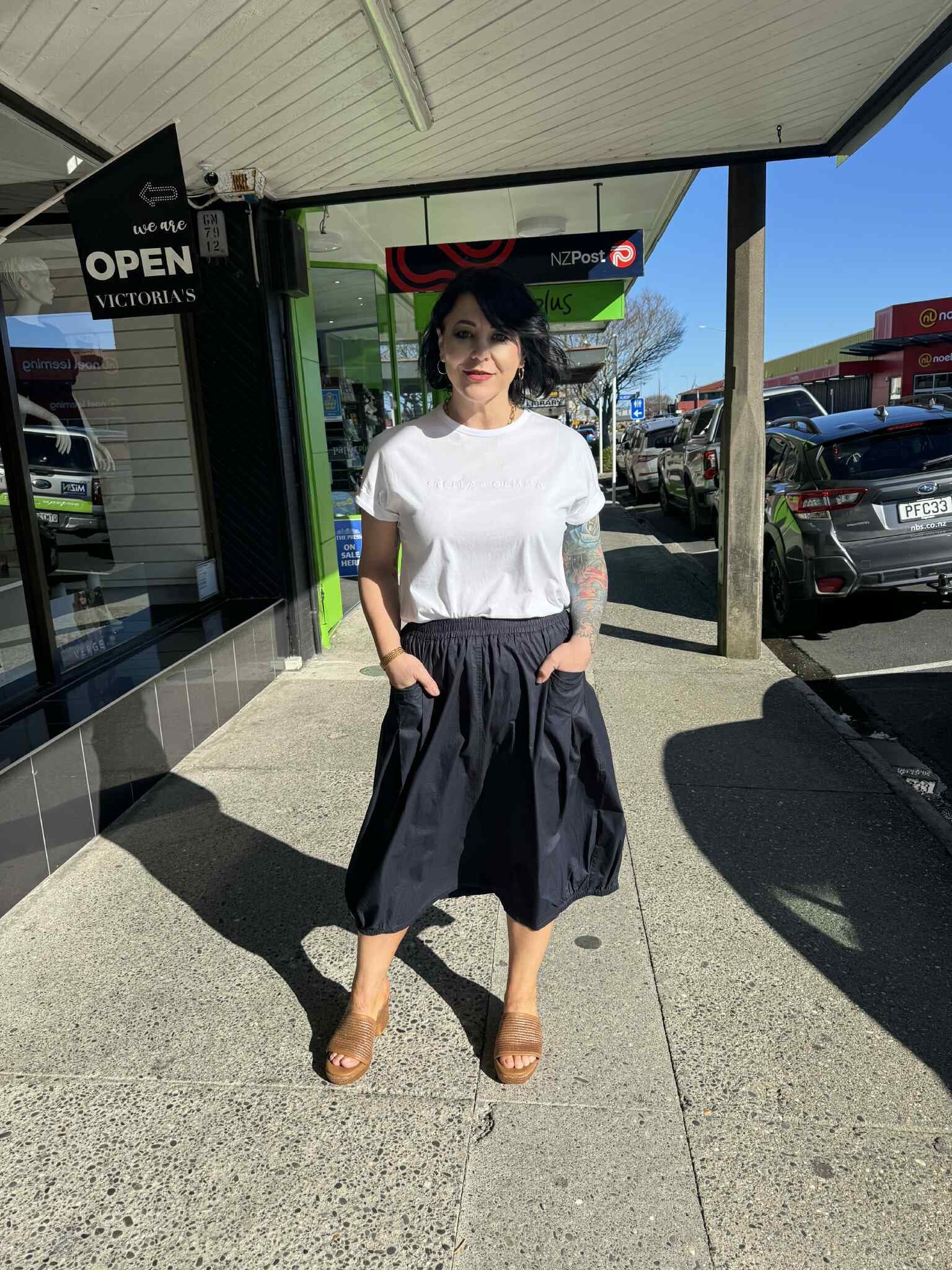 CYRUS SKIRT NAVY