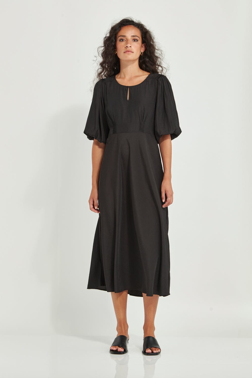OPULENT DRESS - BLACK