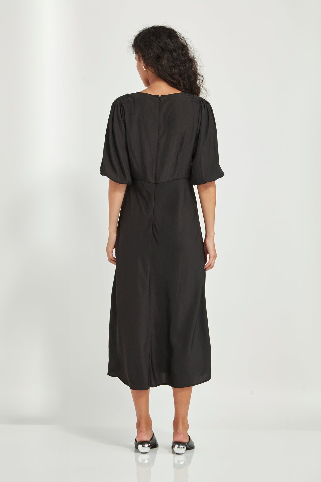OPULENT DRESS - BLACK