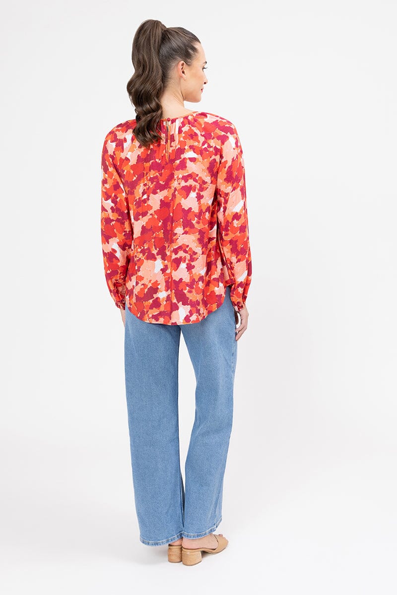 Ruby Peaches United Top