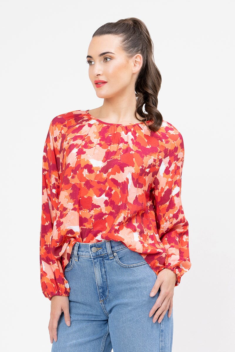 Ruby Peaches United Top
