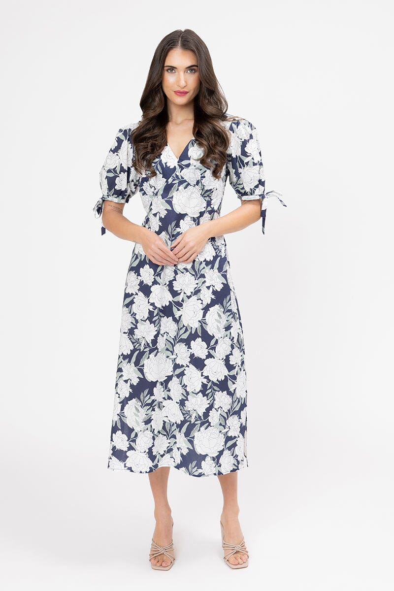 Smart Dress Midnight Sage