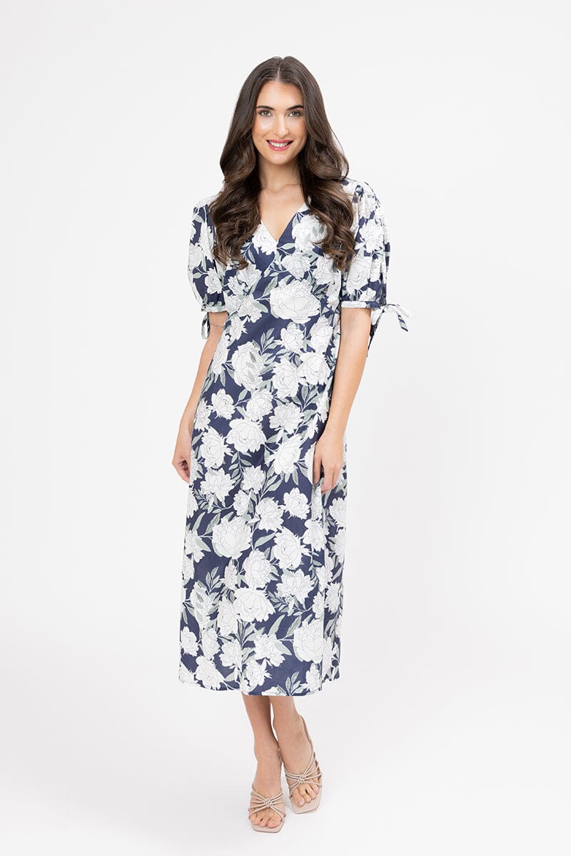 Smart Dress Midnight Sage