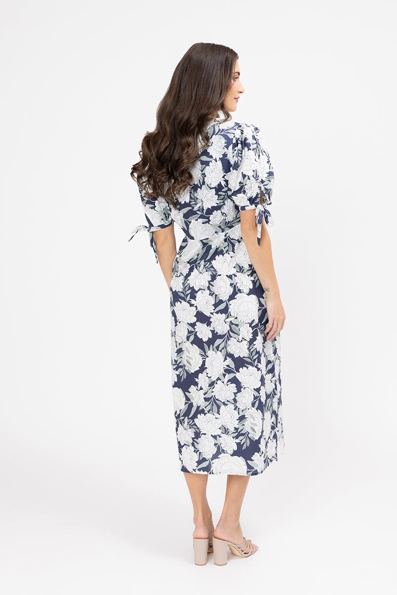 Smart Dress Midnight Sage