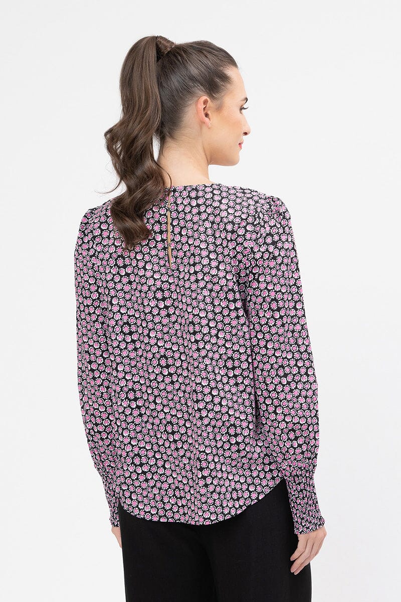 Charlie Top Pink Daisy