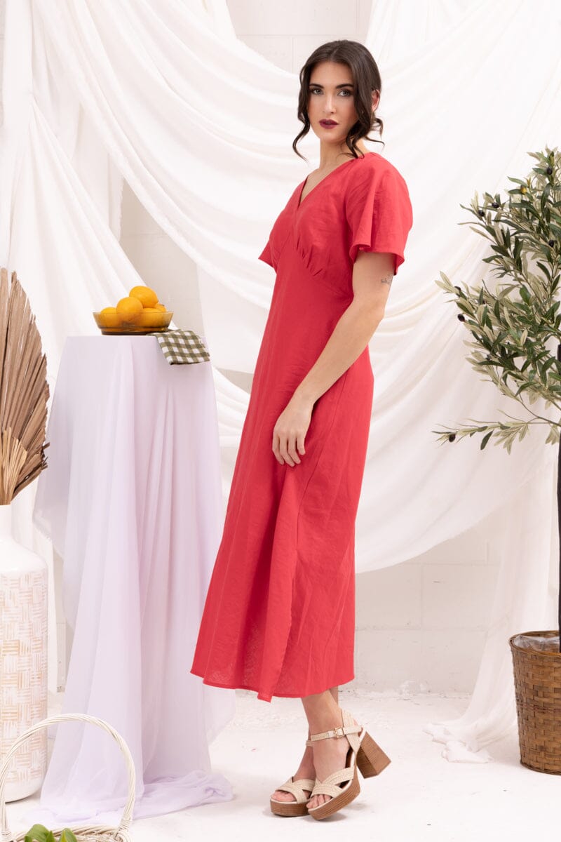 Applause Dress Berry