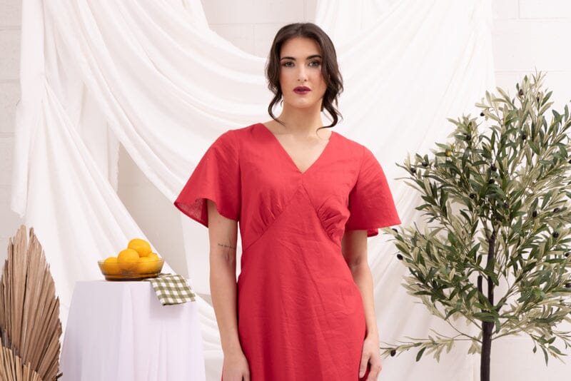 Applause Dress Berry