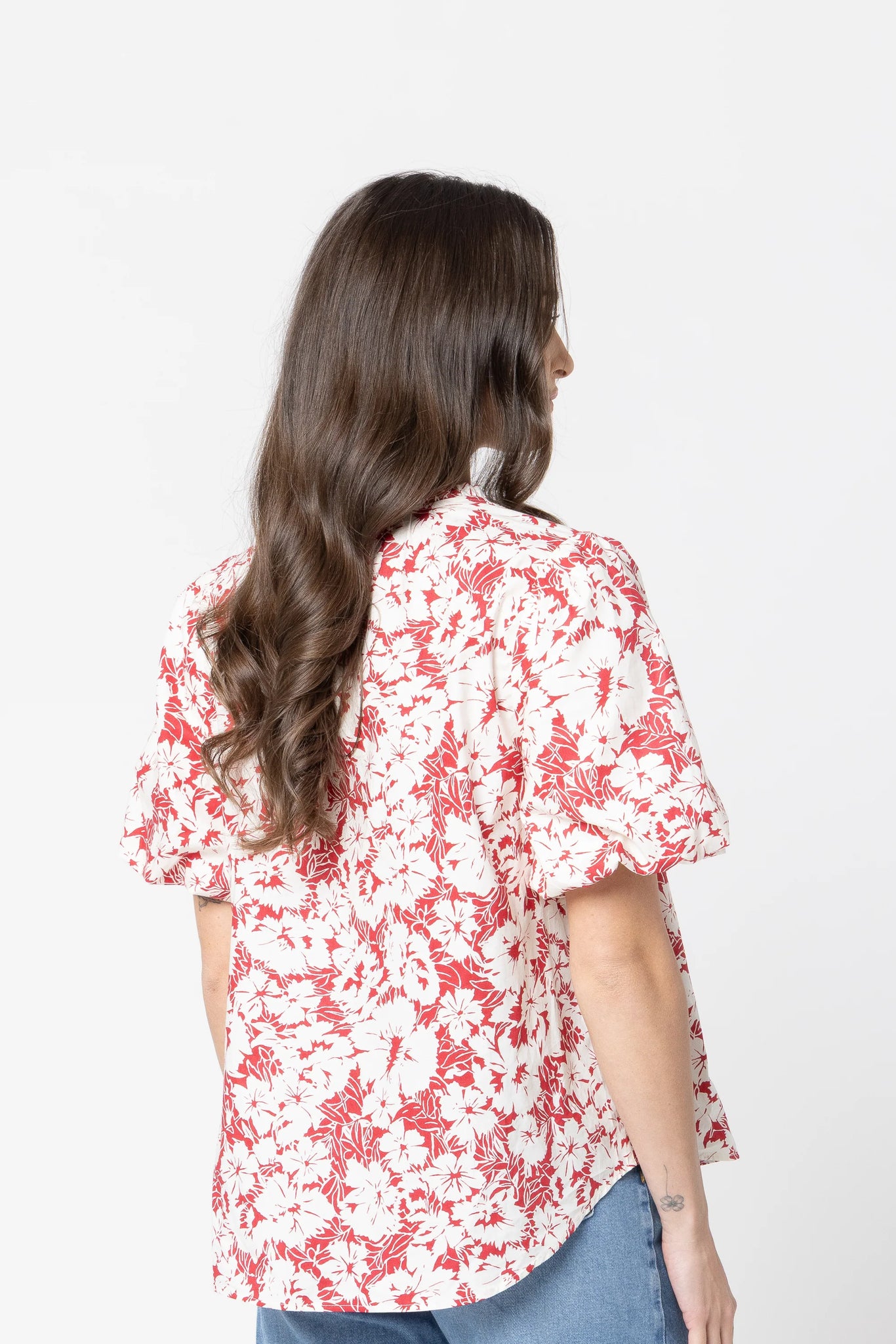 Relaxed Butterfly Top Ruby Bloom