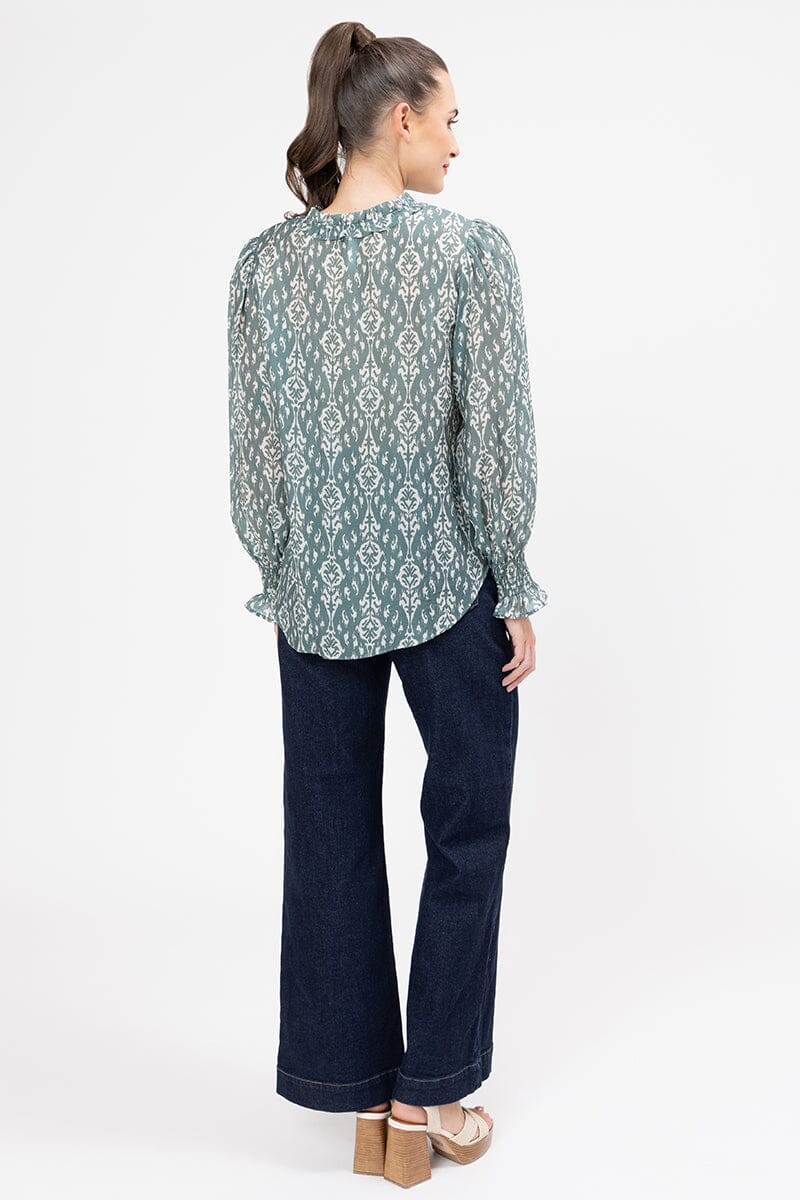 Emily Top Green Mirage