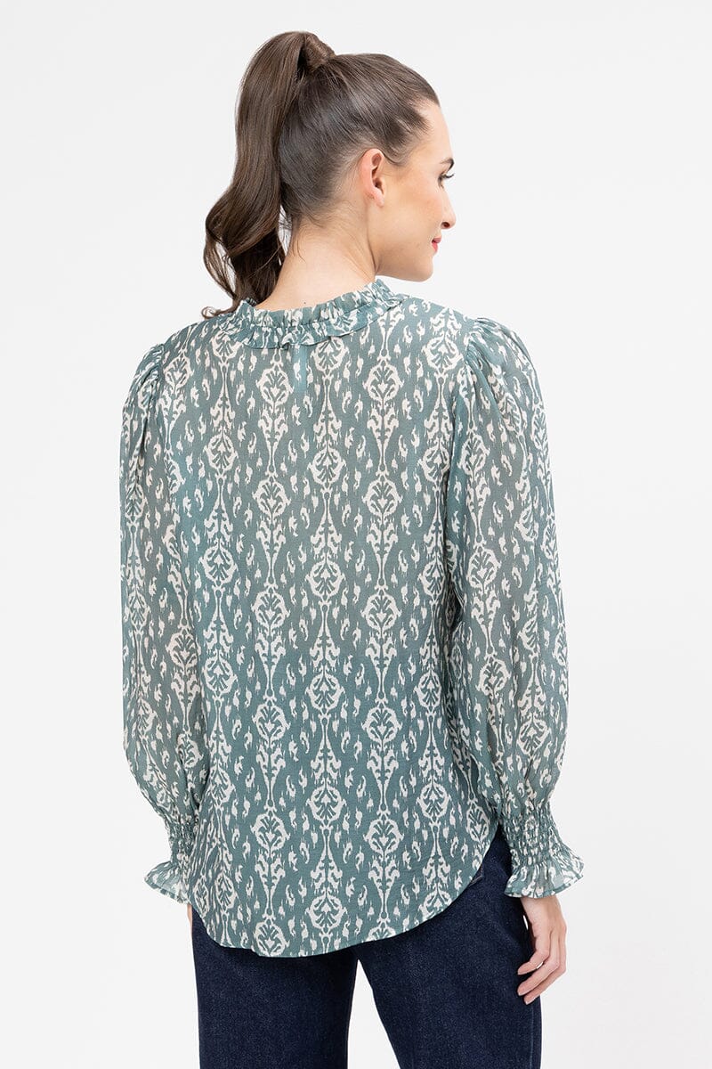 Emily Top Green Mirage