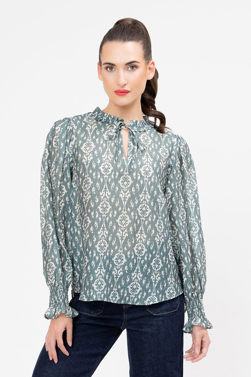 Emily Top Green Mirage