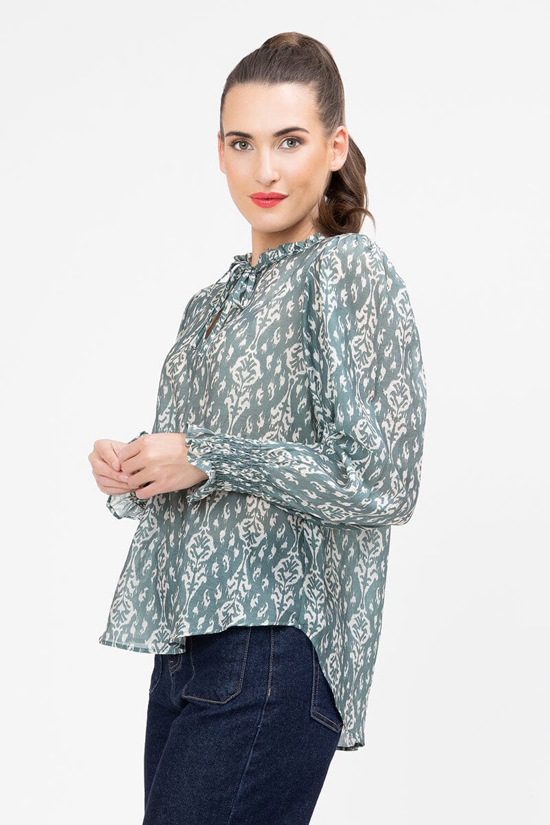 Emily Top Green Mirage