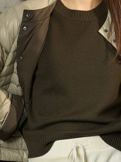 Koli Weekender Sweater - Dark Moss