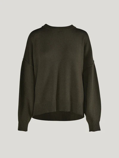 Koli Weekender Sweater - Dark Moss