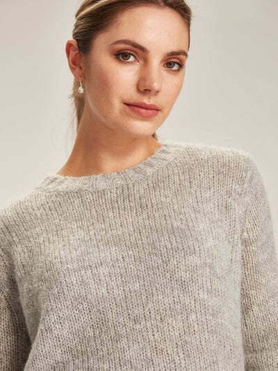 Aspen Sweater - Silver Birch