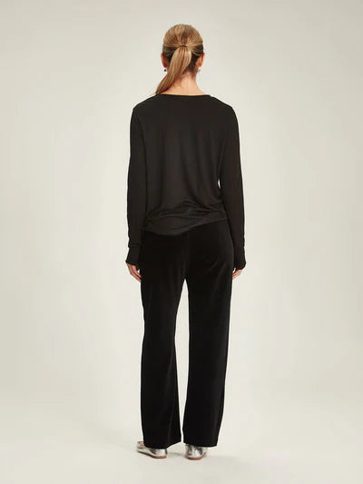 Tessa Lounge Pant - Black