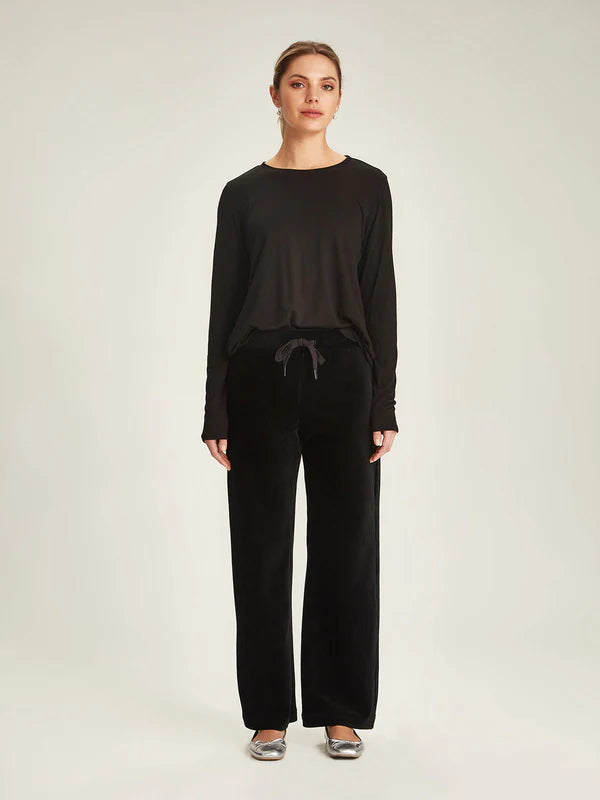 Tessa Lounge Pant - Black