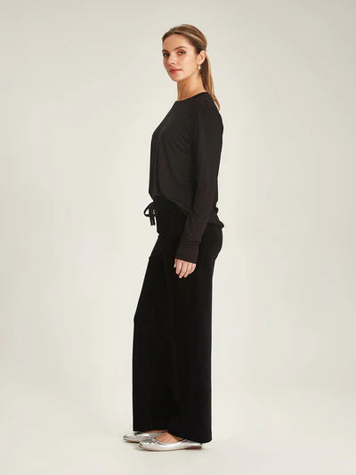 Tessa Lounge Pant - Black