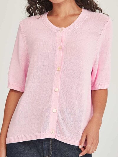 Otto Cardigan Pink Sorbet