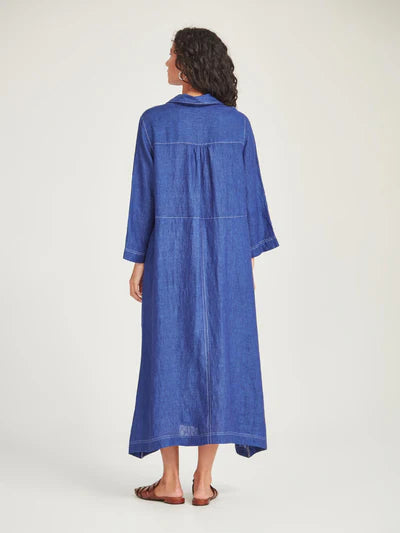 Sofia Linen Shirtdress