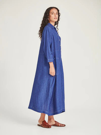 Sofia Linen Shirtdress