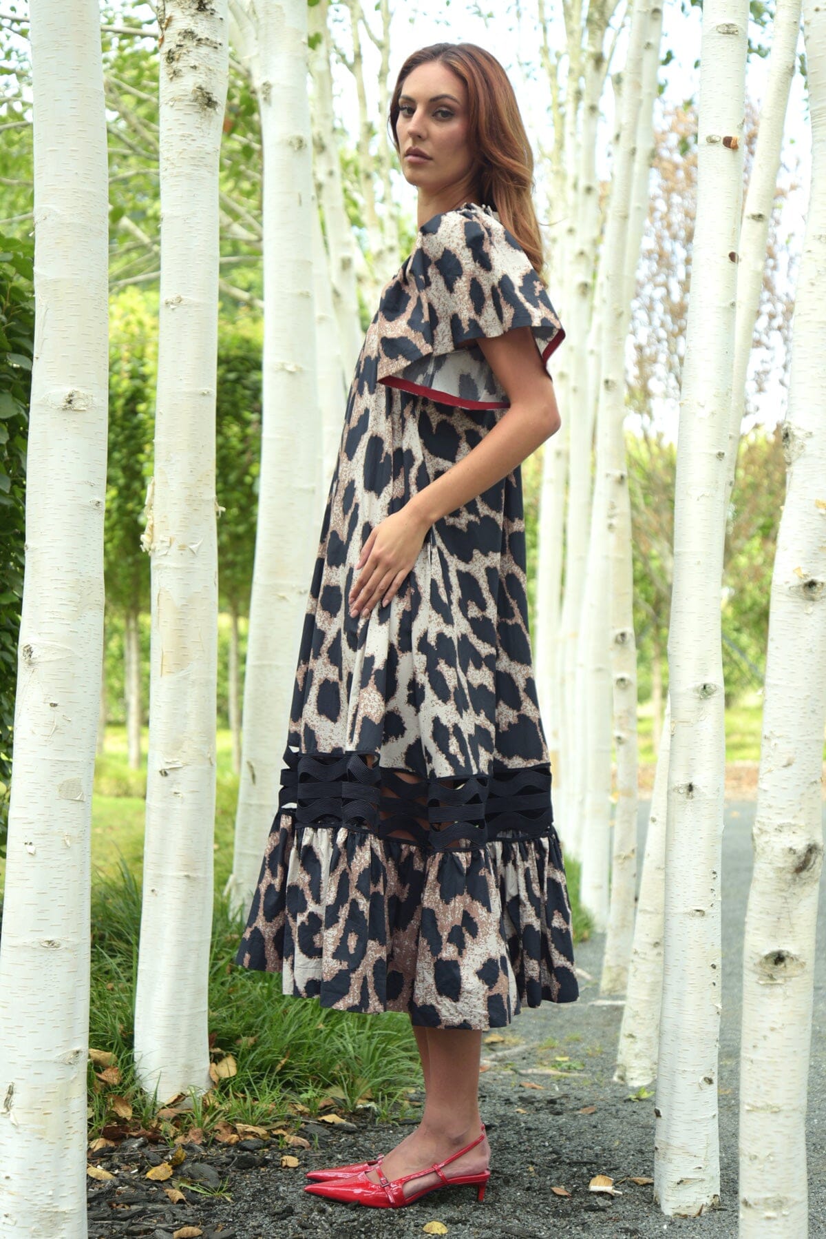 Lets Go To Gather Dress Leopard