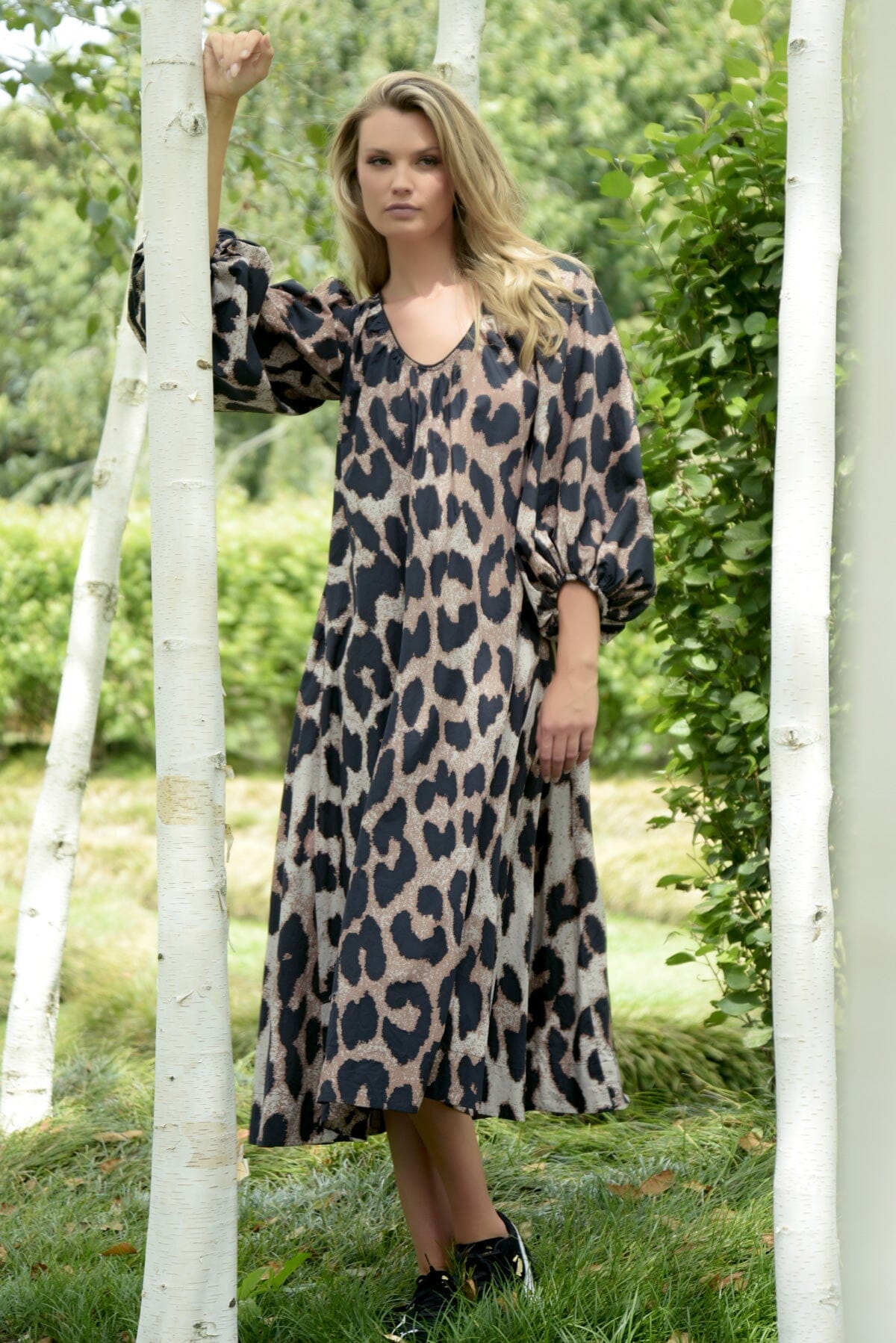 Sleeve It At That Dress Leopard
