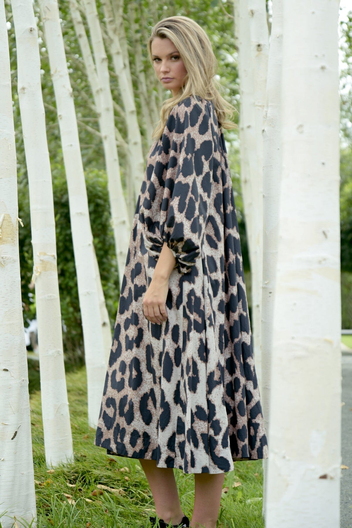 Sleeve It At That Dress Leopard