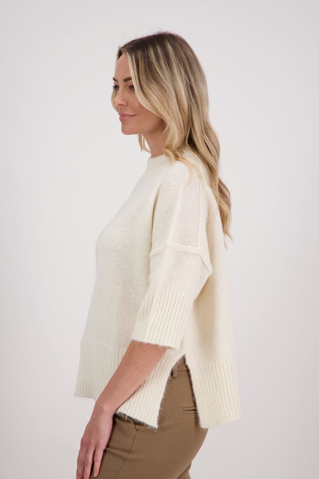 Virginia Knit - Ivory