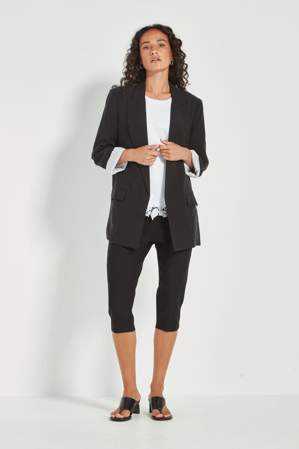 YARA BLAZER - BLACK