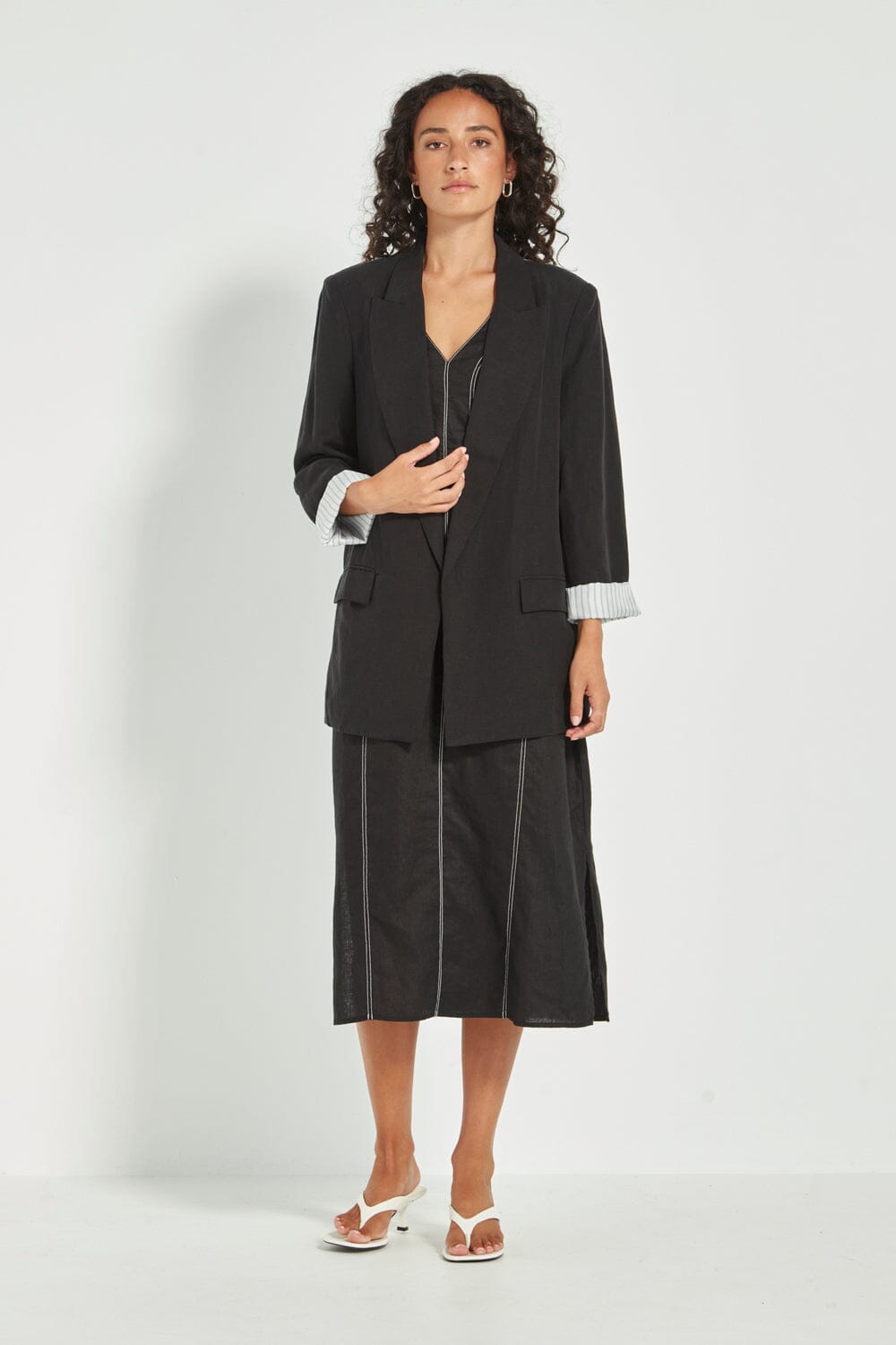 YARA BLAZER - BLACK