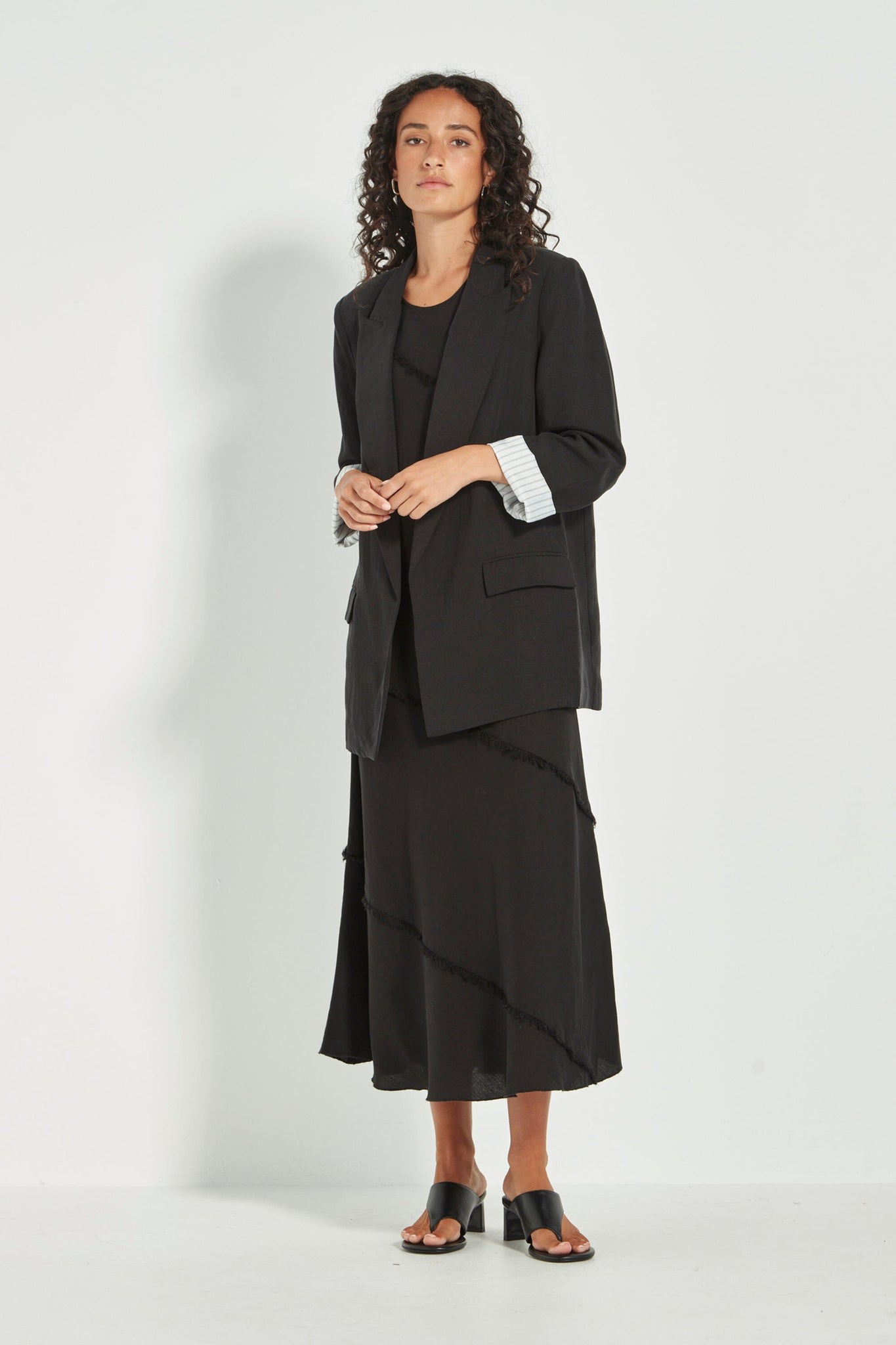 YARA BLAZER - BLACK