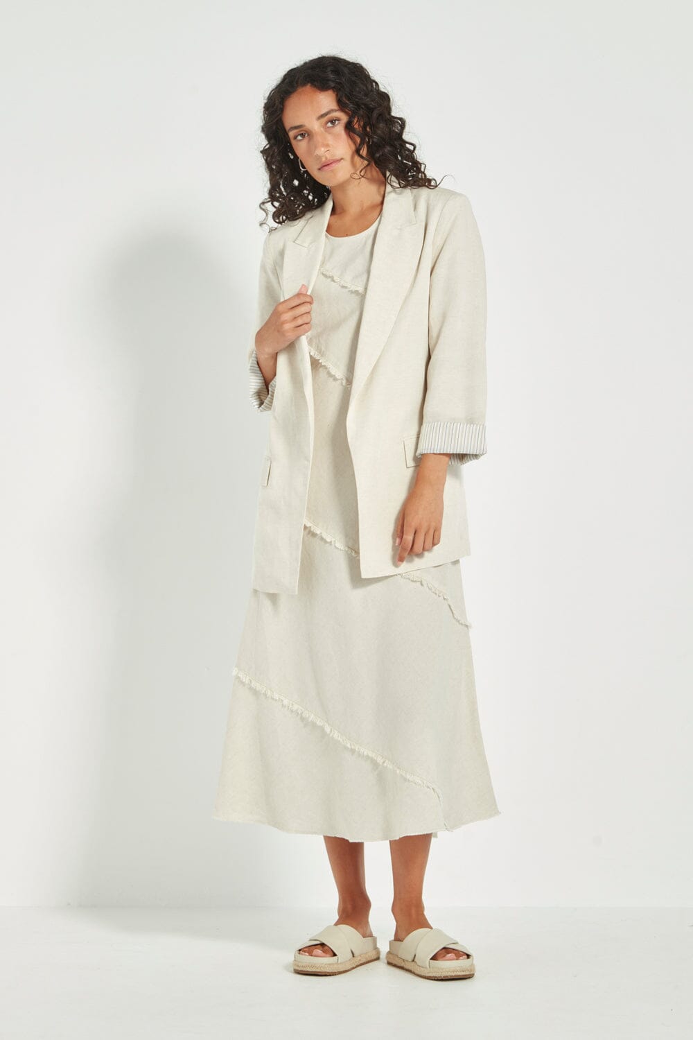 YARA BLAZER - CASHEW