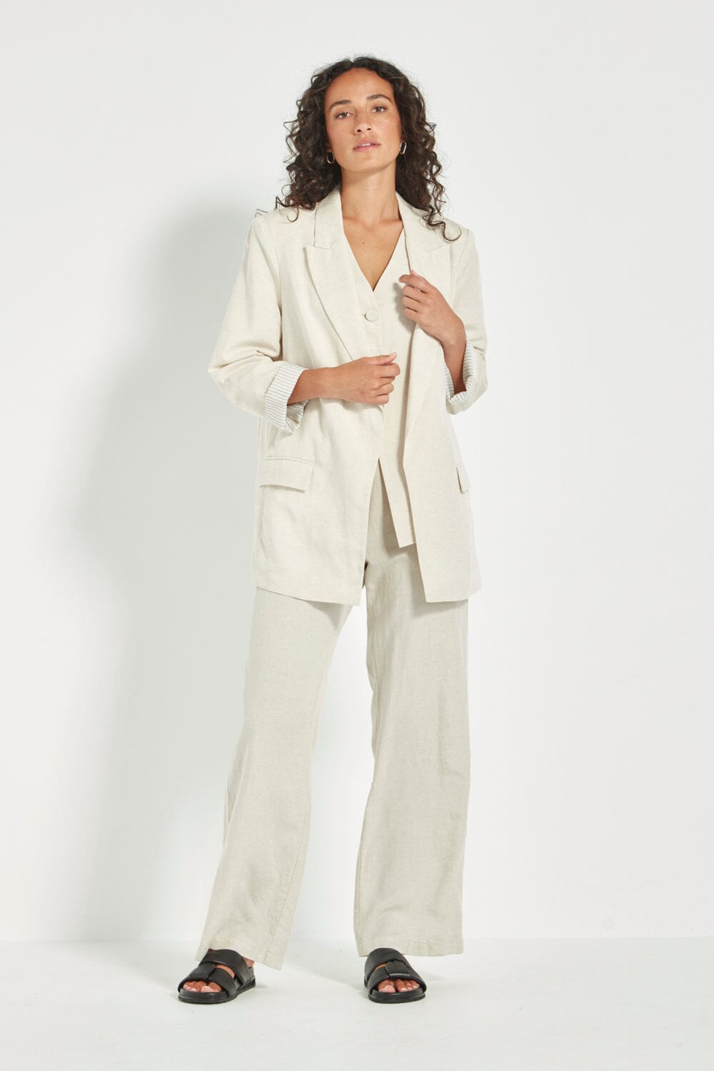 YARA BLAZER - CASHEW