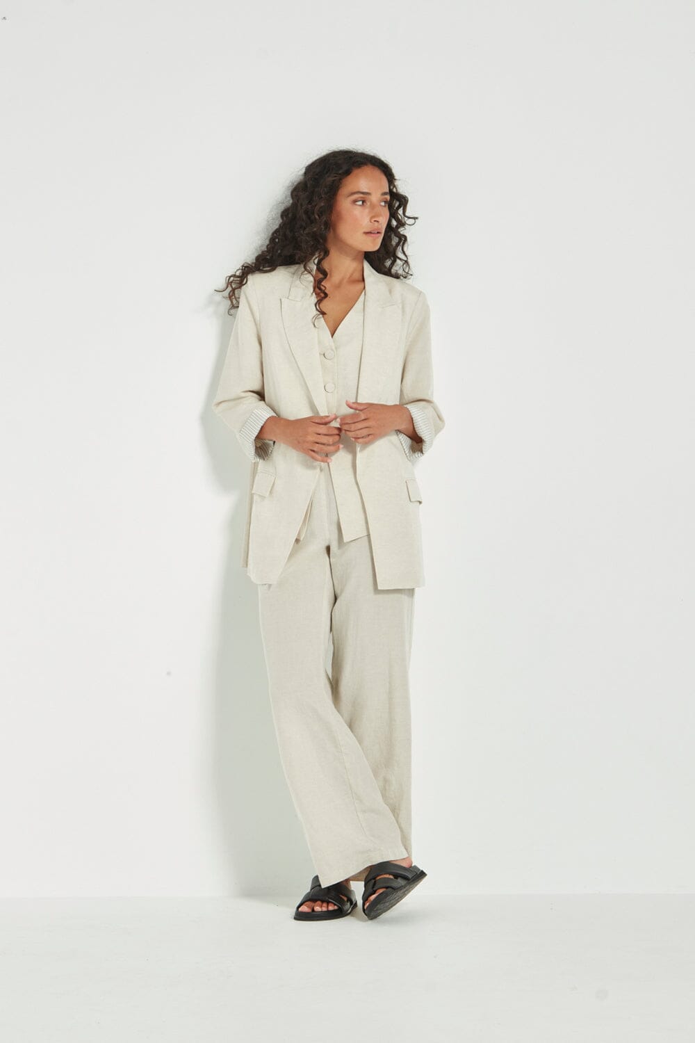 YARA BLAZER - CASHEW