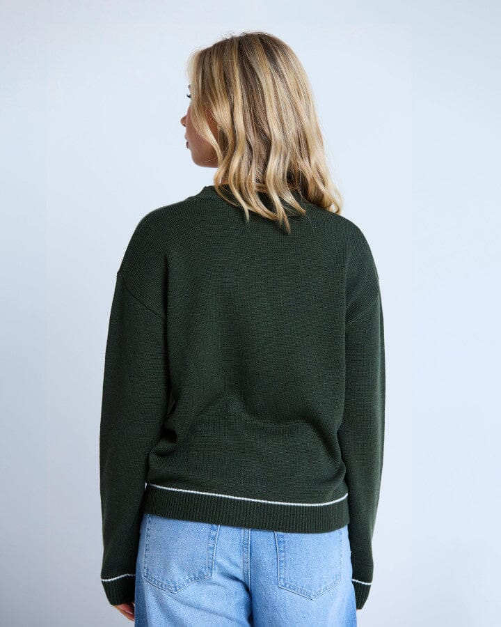 Academy Cardigan Cedar
