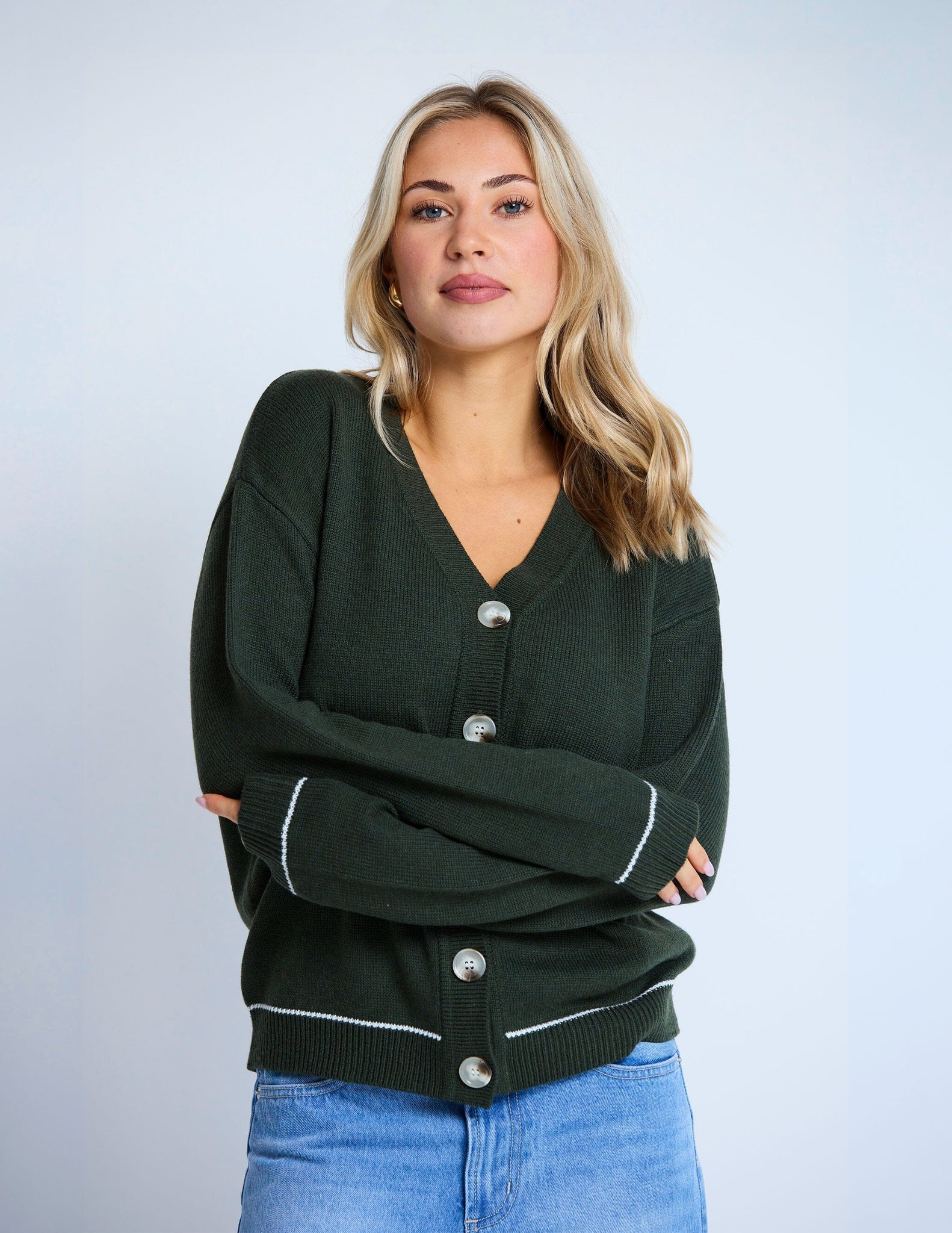Academy Cardigan Cedar