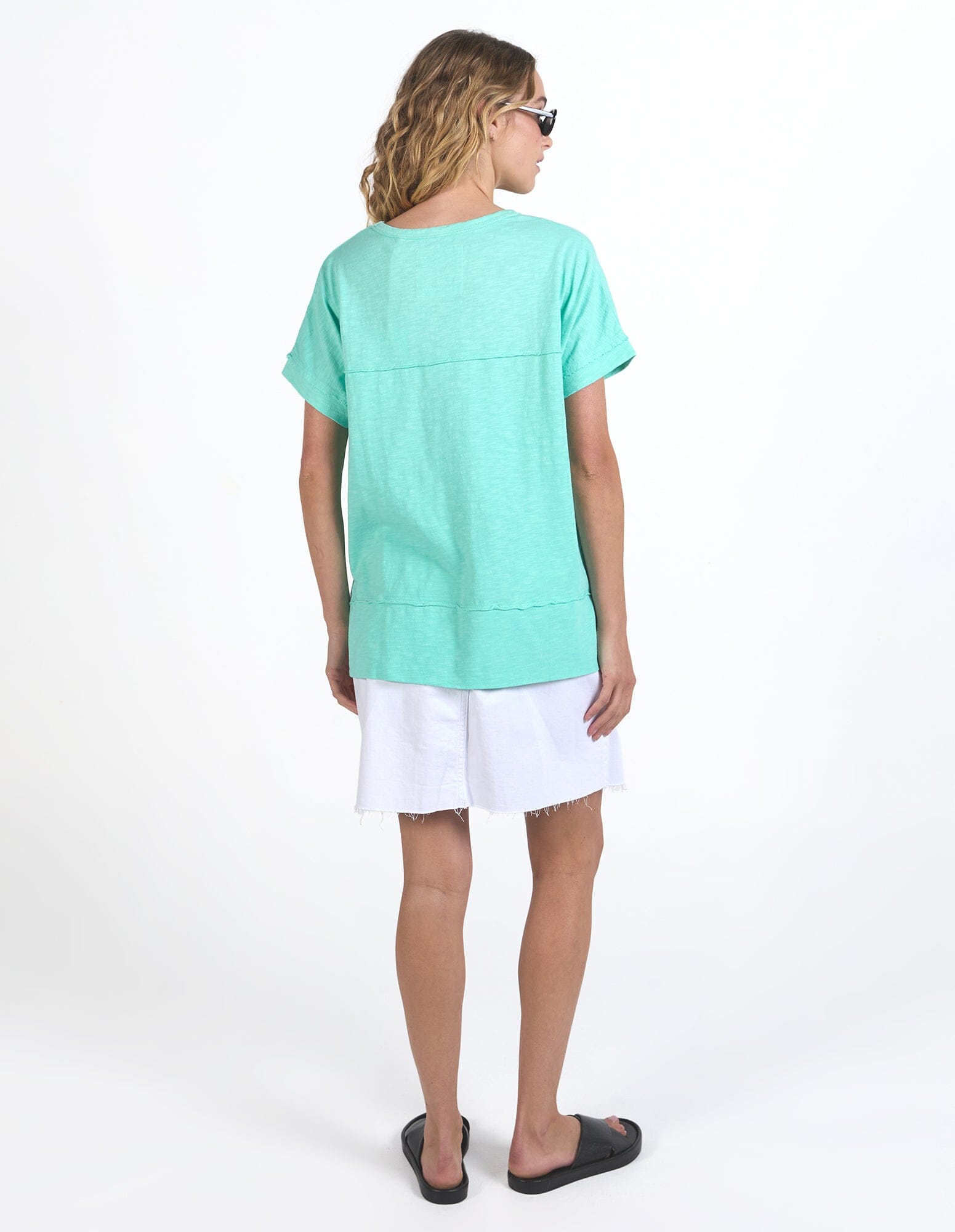 ALLISON TEE NEON MINT.