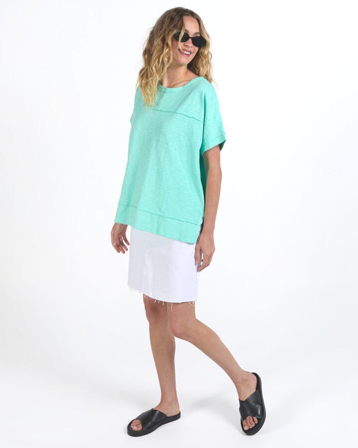 ALLISON TEE NEON MINT.