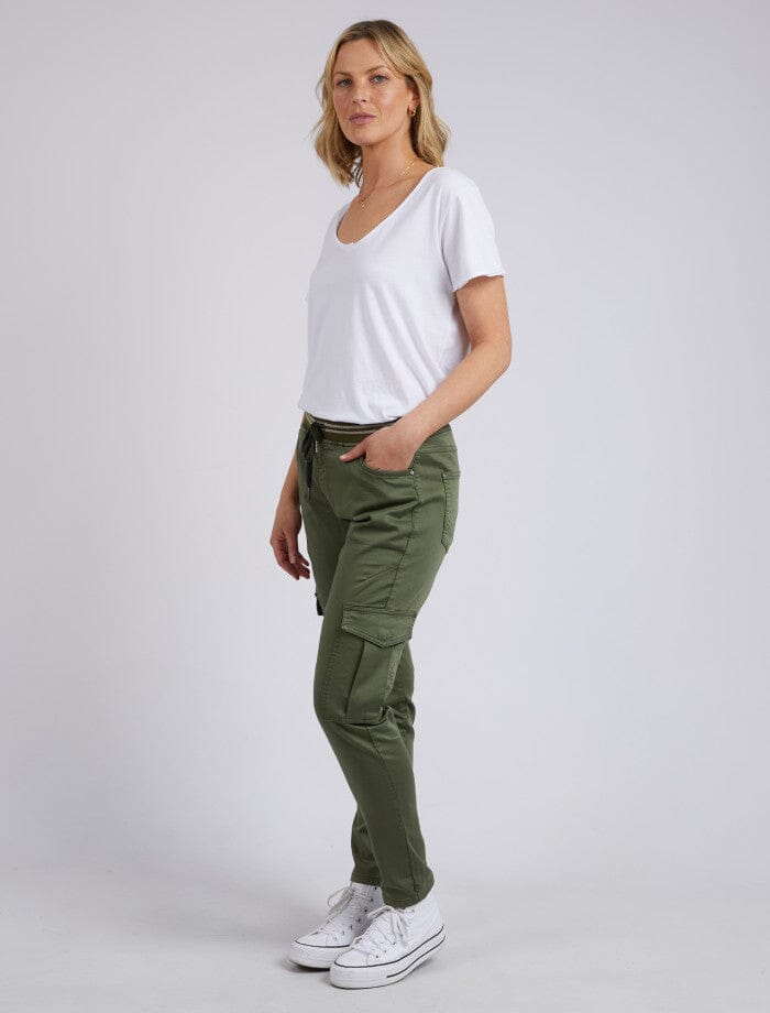 ANAIS CARGO JOGGER FOUR LEAF CLOVER