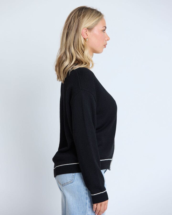 Annaliese Cardigan Black
