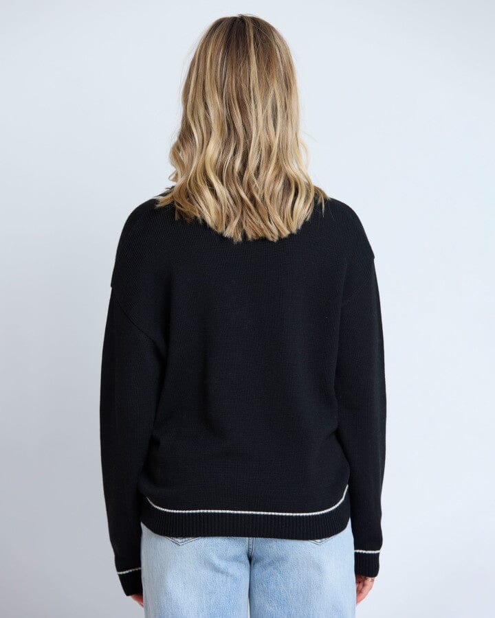 Annaliese Cardigan Black