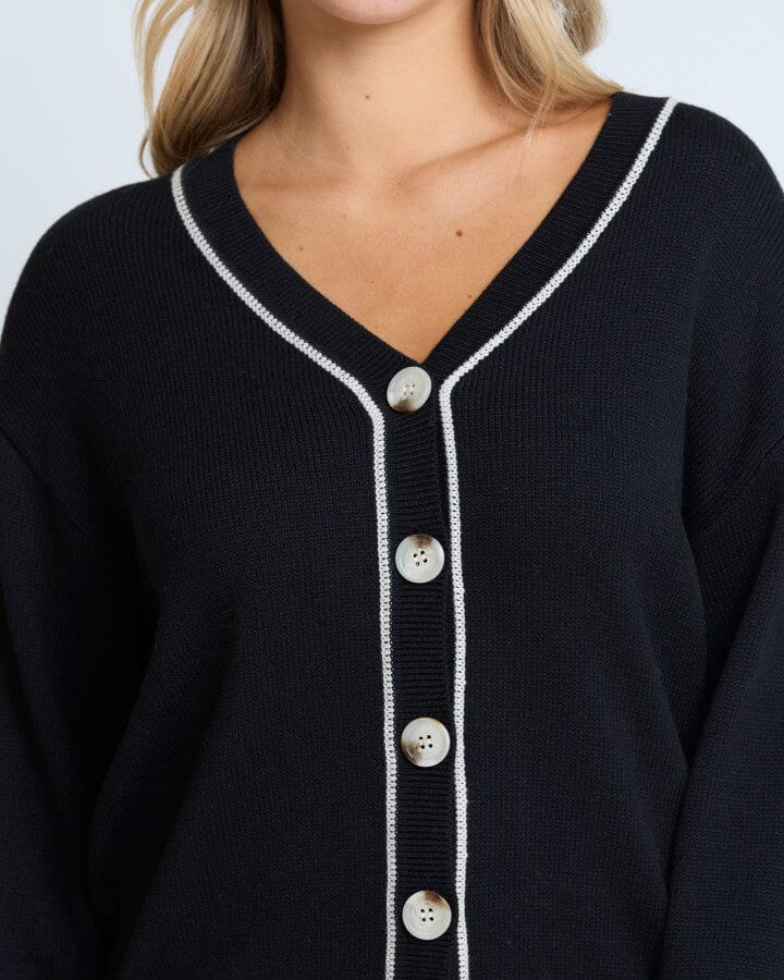 Annaliese Cardigan Black