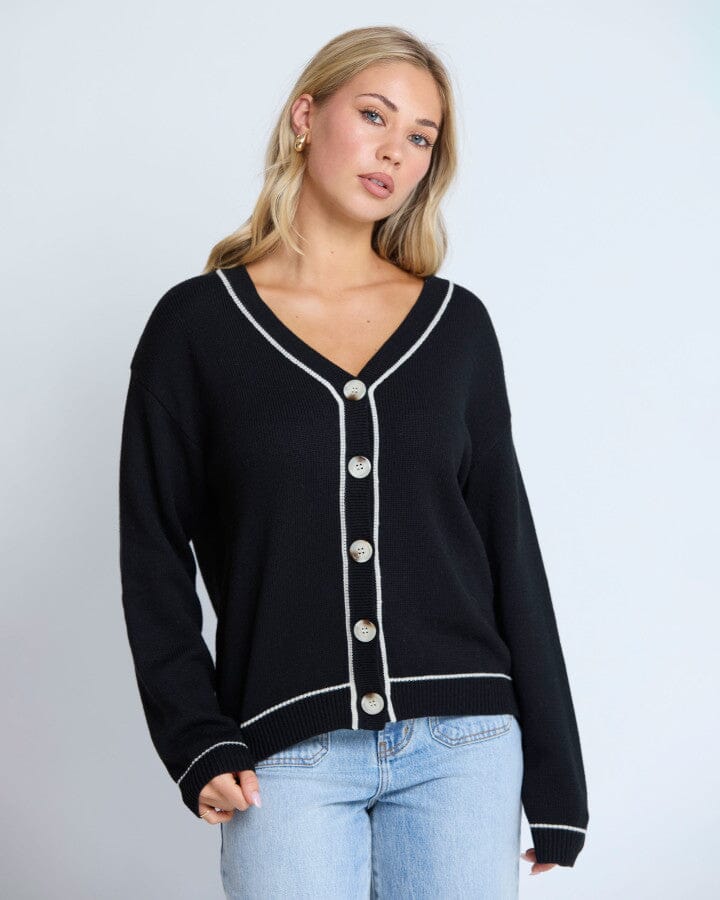 Annaliese Cardigan Black