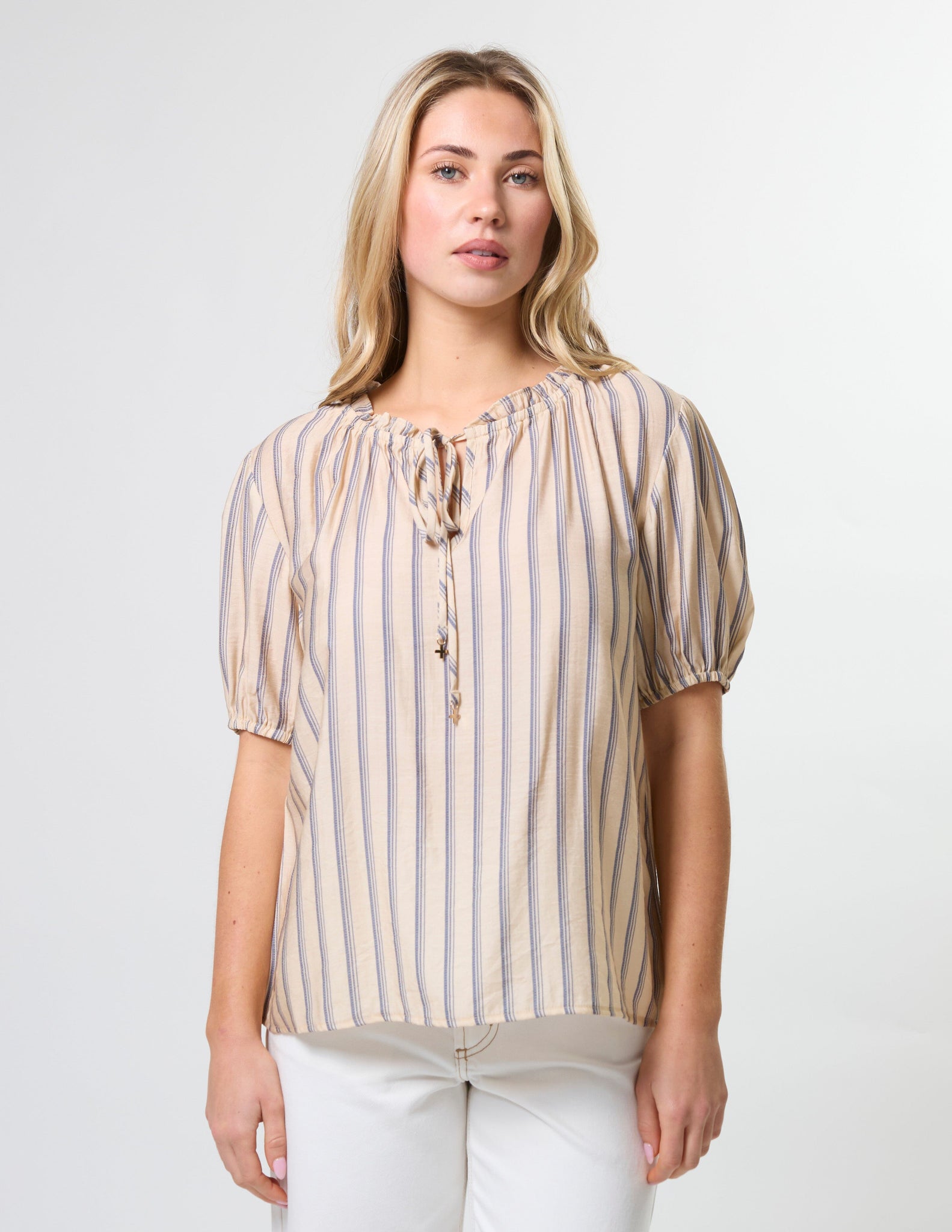 Arlo Blouse  Mariner Sand