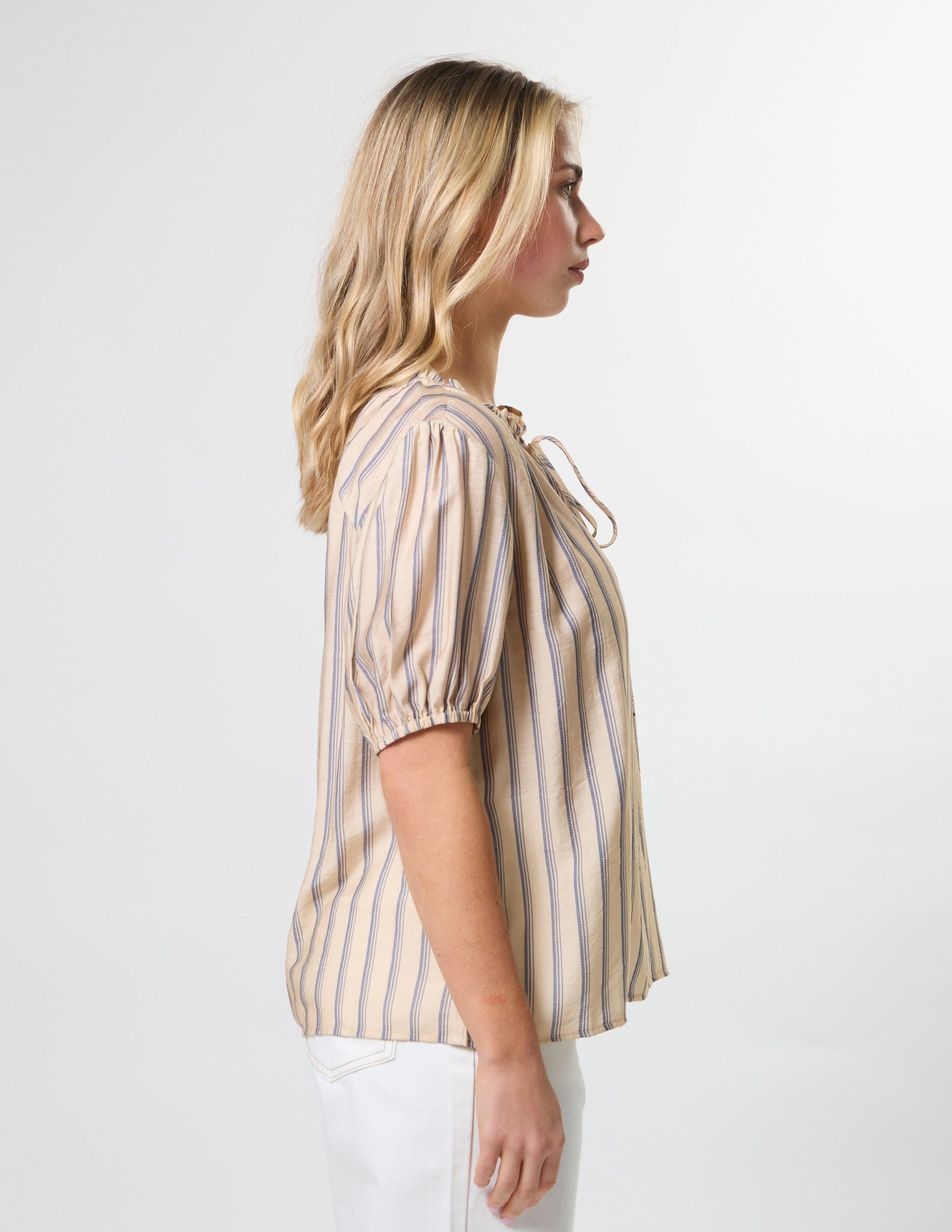 Arlo Blouse  Mariner Sand