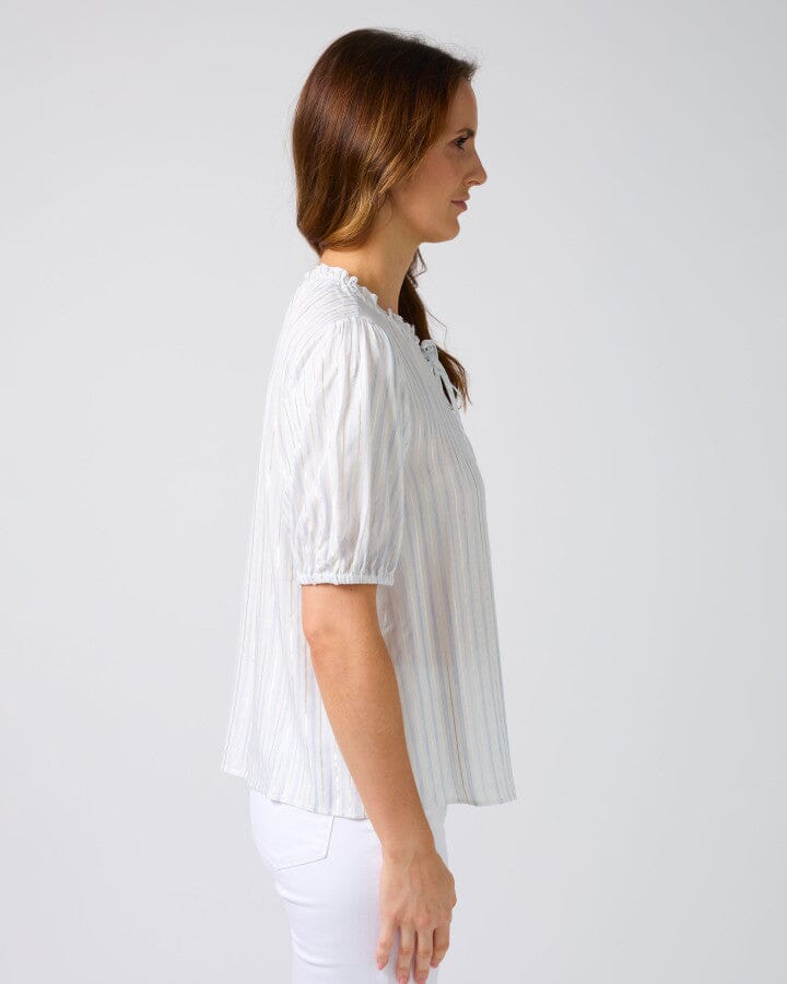 Arlo Blouse Santorini Stripe