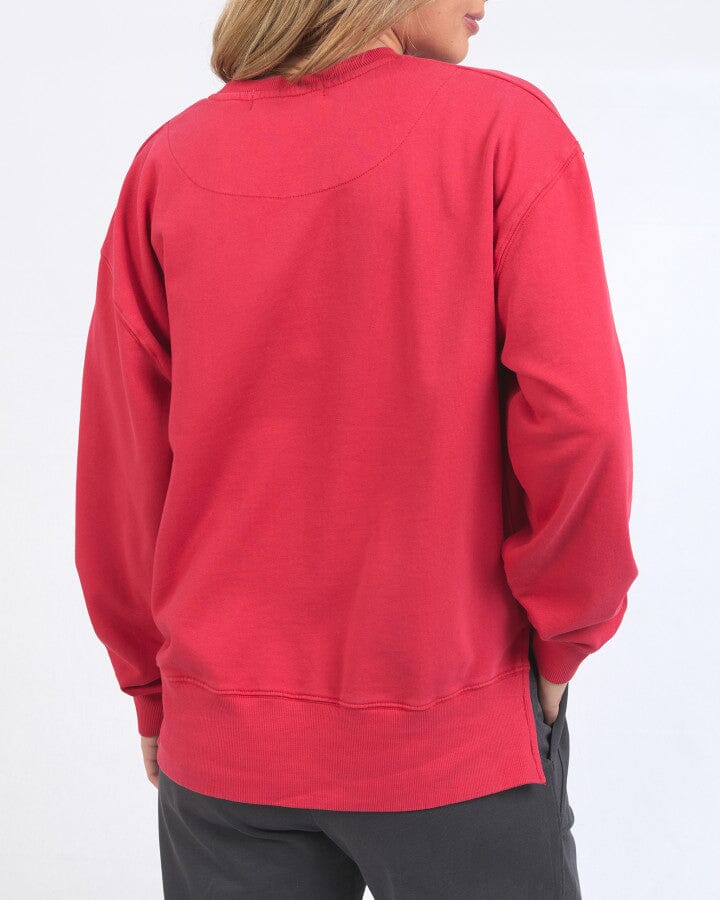 BACK TO BASICS CREW RED